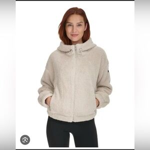 Women's Sherpa natural hoodie